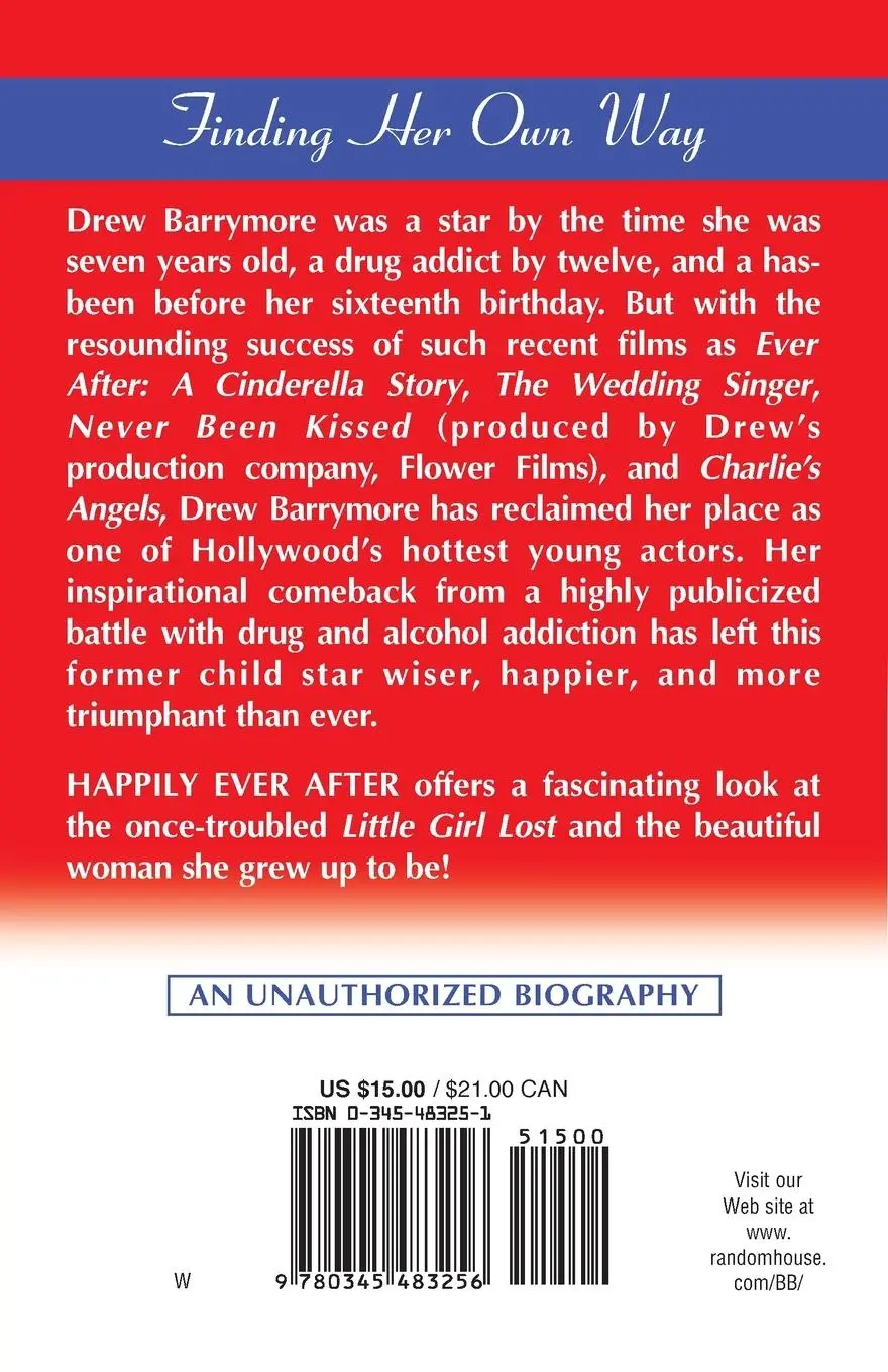 Rückseite: 9780345483256 | Happily Ever After | The Drew Barrymore Story | Leah Furman (u. a.)