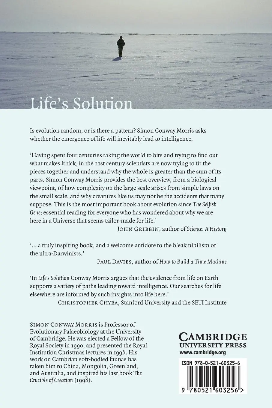 Rückseite: 9780521603256 | Life's Solution | Inevitable Humans in a Lonely Universe | Morris