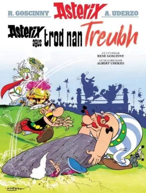 Cover: 9781913573256 | Asterix Agus Trod Nan Treubh (Asterix Sa Gaidhlig / Asterix in Gaelic)