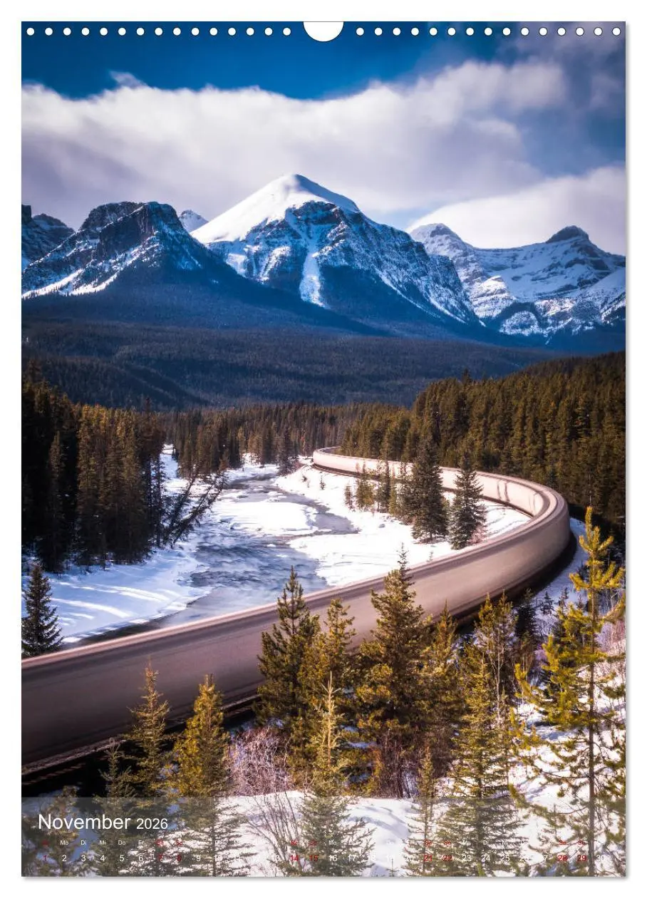 Bild: 9783516383256 | Die kanadischen Rockies (Wandkalender 2026 DIN A3 hoch), CALVENDO...