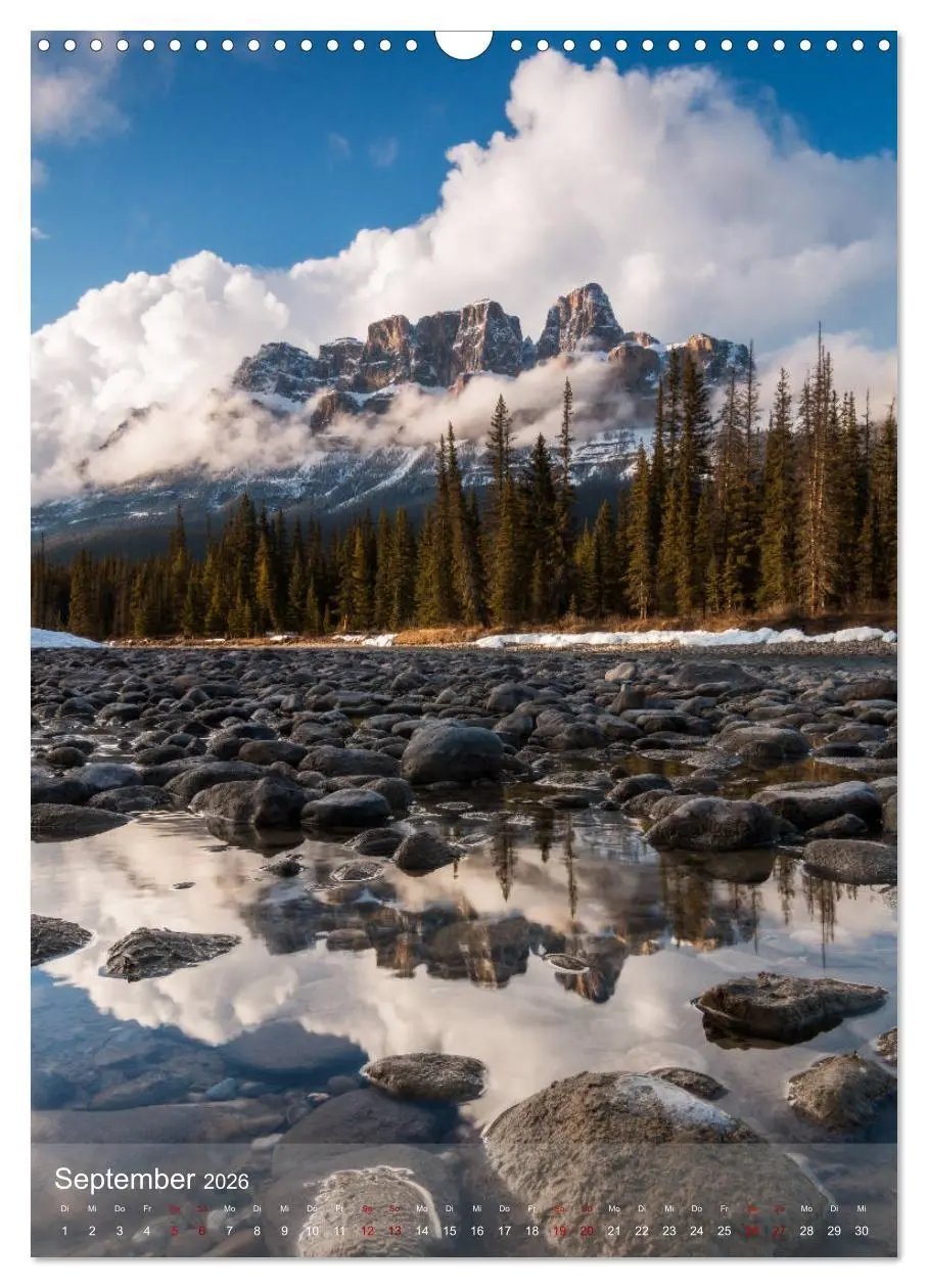 Bild: 9783516383256 | Die kanadischen Rockies (Wandkalender 2026 DIN A3 hoch), CALVENDO...