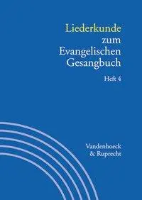 Cover: 9783525503256 | Liederkunde zum Evangelischen Gesangbuch. Heft 4 | Gerhard Hahn | Buch