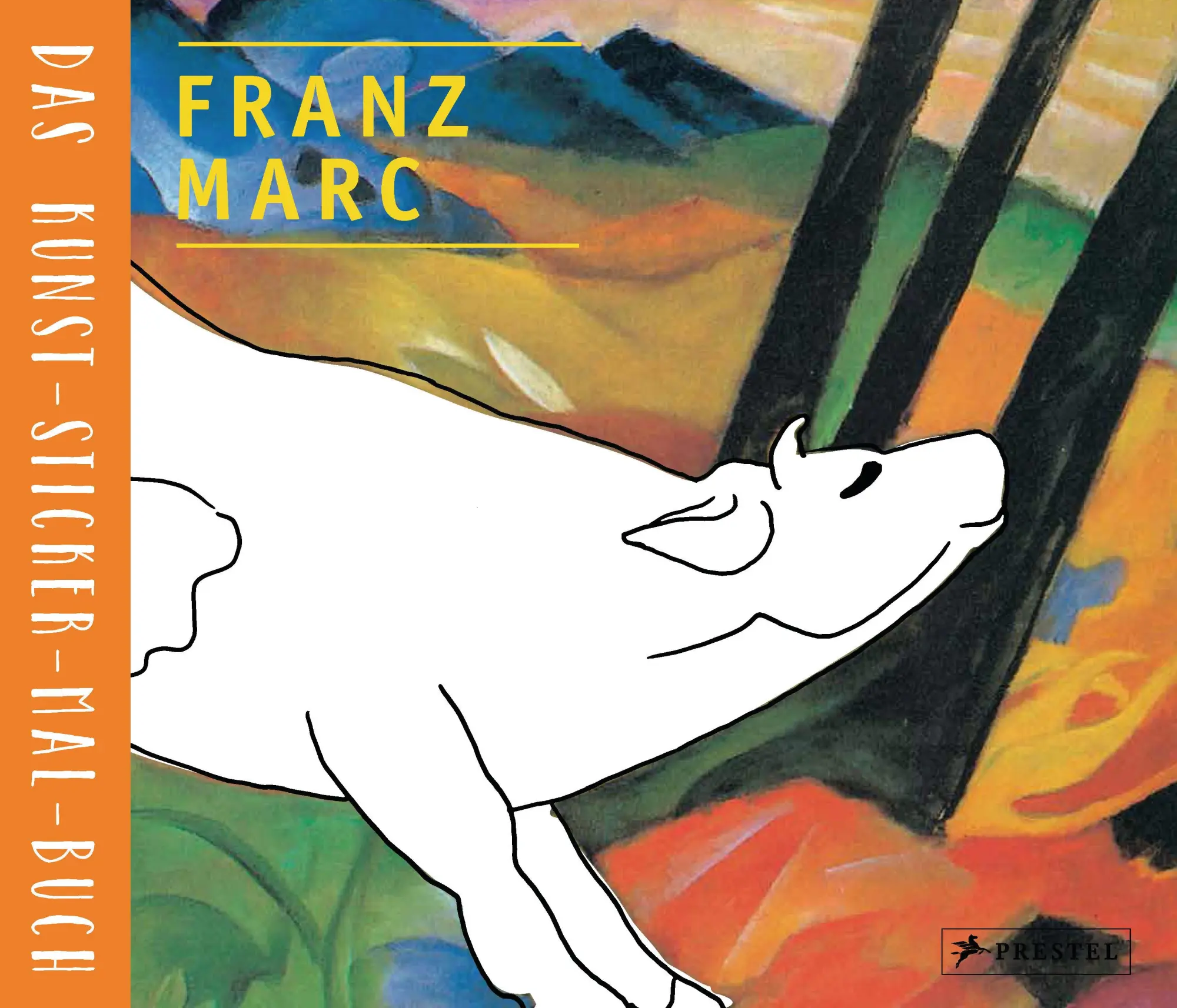 Cover: 9783791373256 | Franz Marc | Das Kunst-Sticker-Mal-Buch | Doris Kutschbach | Broschüre