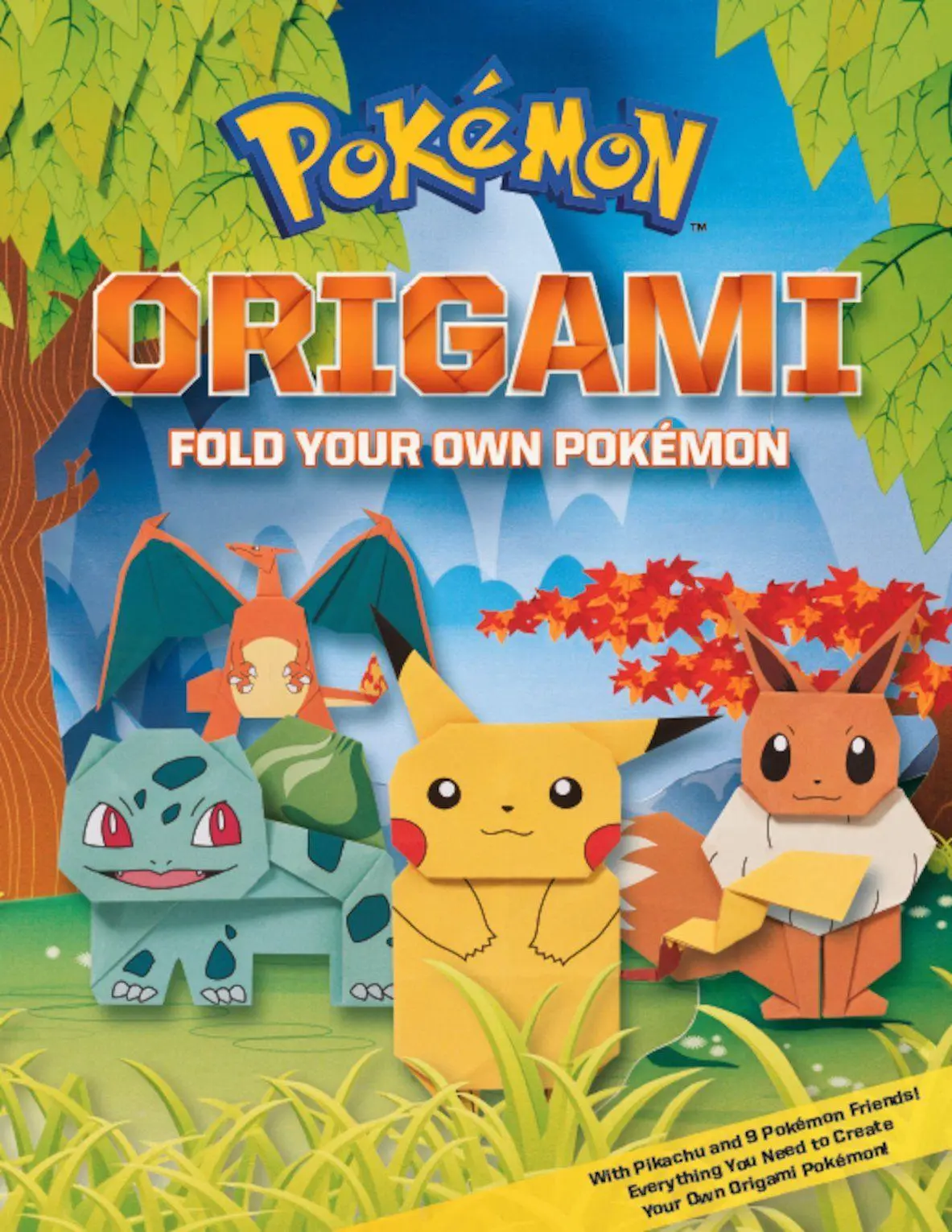Scholastic Pokemon Origami, Fold Your Own Pokemon