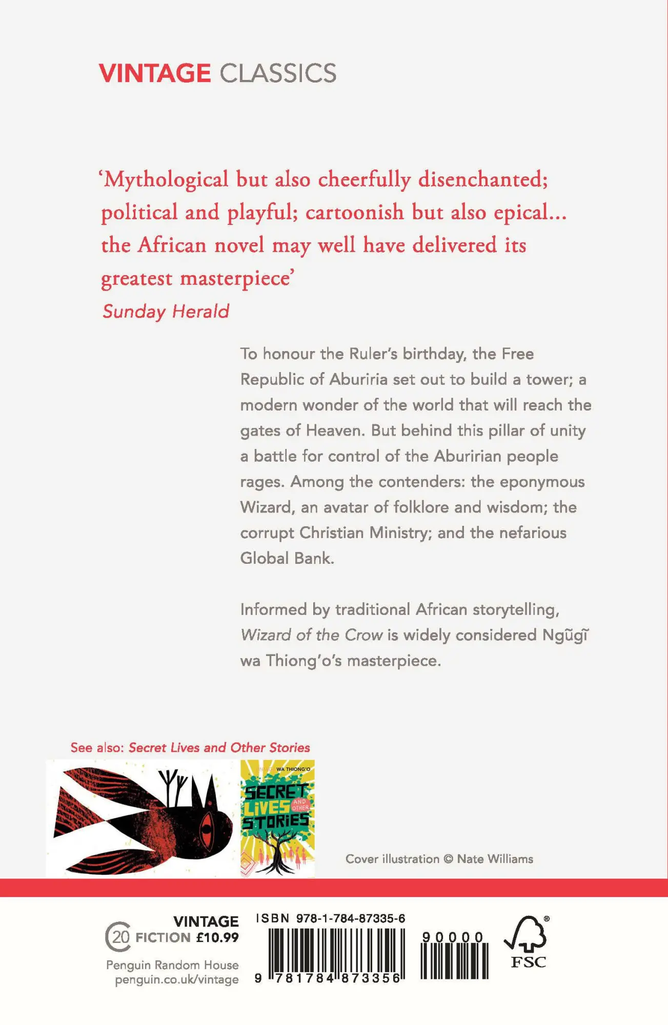 Rückseite: 9781784873356 | Wizard of the Crow | Ngugi Wa Thiong'O | Taschenbuch | 768 S. | 2018