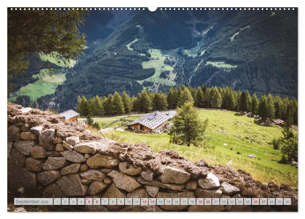 Bild: 9783457733356 | Das Ahrntal (hochwertiger Premium Wandkalender 2026 DIN A2 quer),...