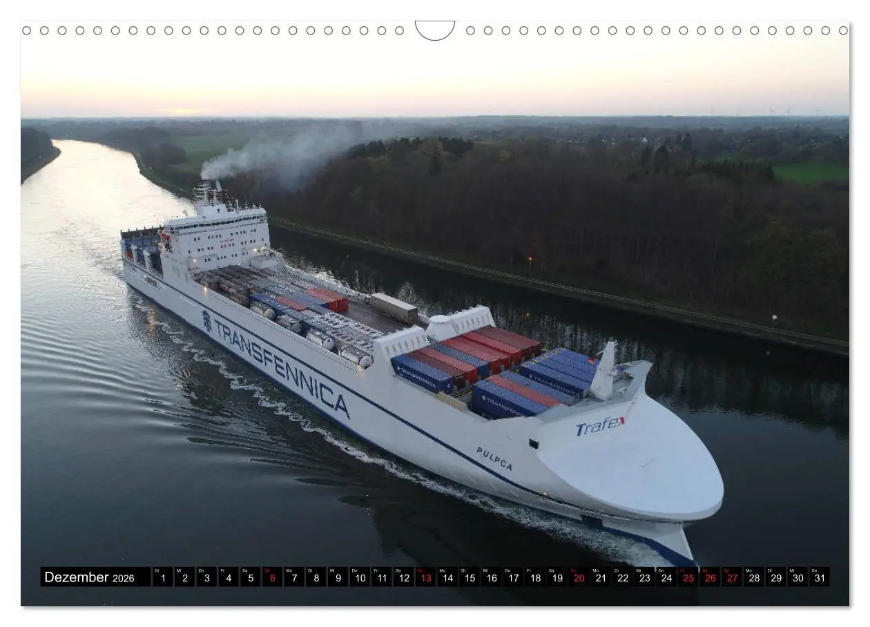 Bild: 9783457803356 | 100 Meter über Grund - Am Nord-Ostsee-Kanal (Wandkalender 2026 DIN...