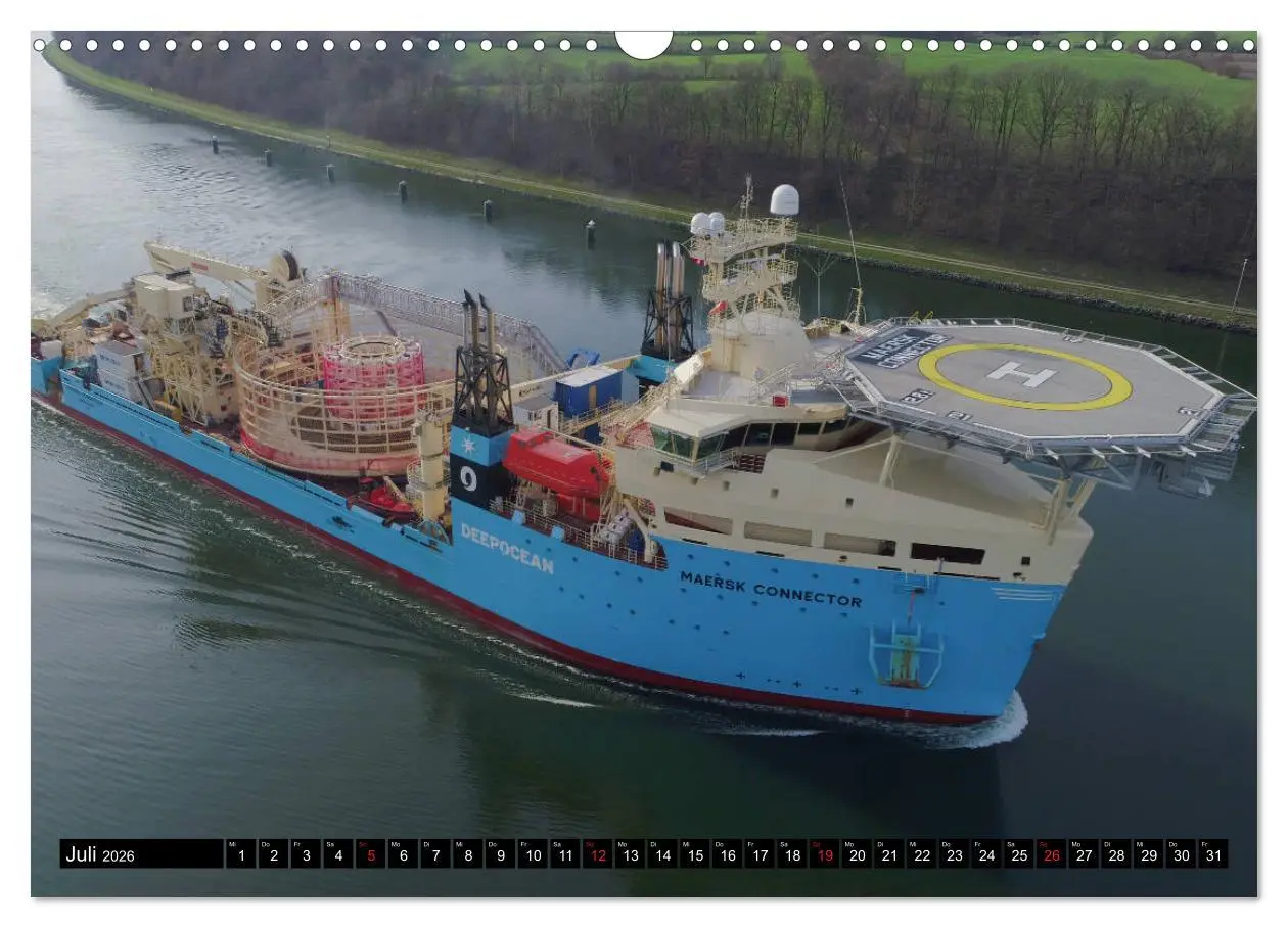 Bild: 9783457803356 | 100 Meter über Grund - Am Nord-Ostsee-Kanal (Wandkalender 2026 DIN...