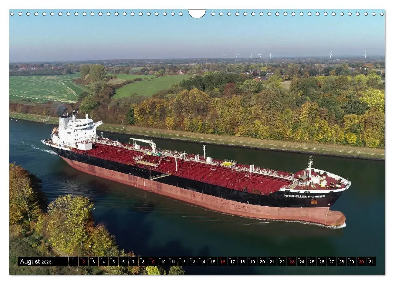 Bild: 9783457803356 | 100 Meter über Grund - Am Nord-Ostsee-Kanal (Wandkalender 2026 DIN...