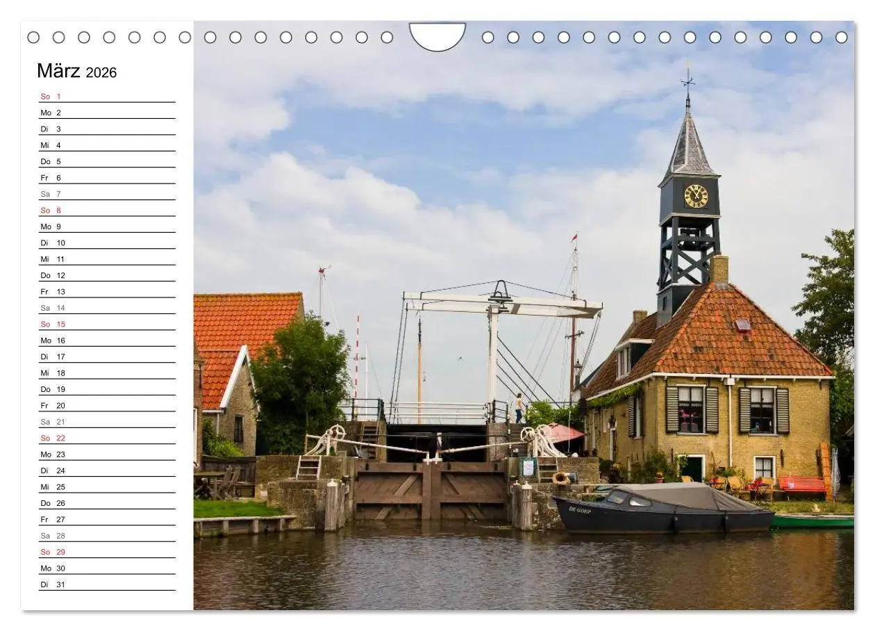 Bild: 9783457973356 | Friesland - Fryslan (Wandkalender 2026 DIN A4 quer), CALVENDO...