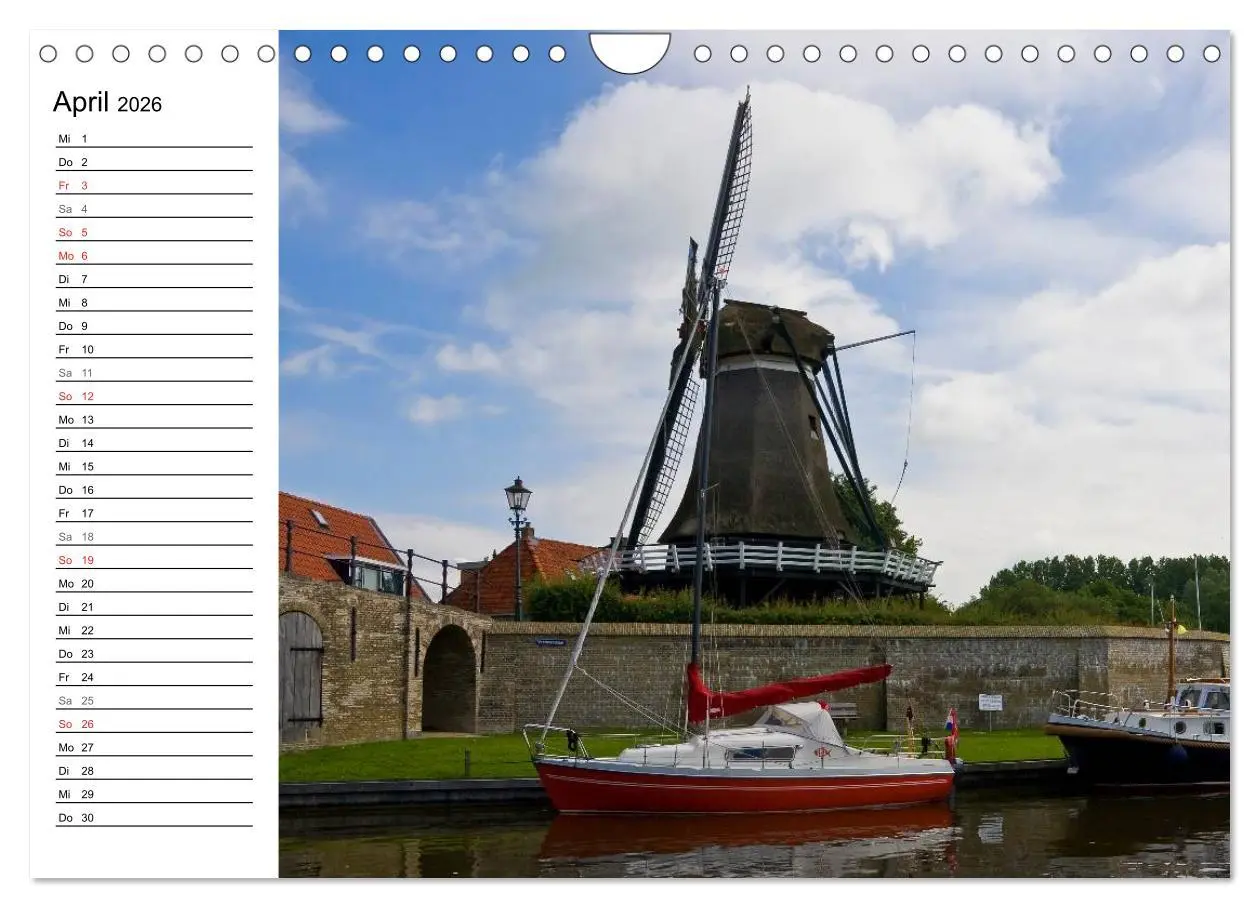 Bild: 9783457973356 | Friesland - Fryslan (Wandkalender 2026 DIN A4 quer), CALVENDO...