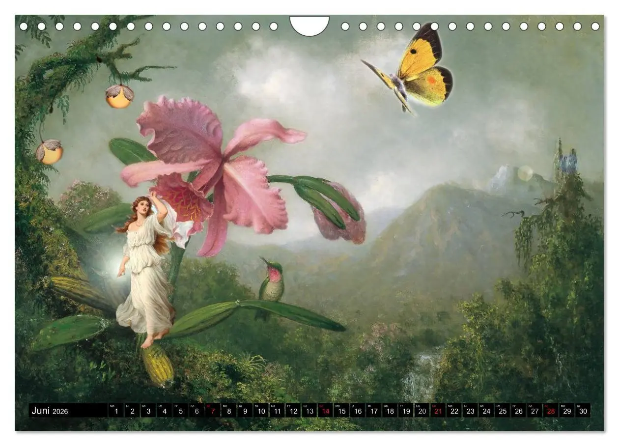Bild: 9783516203356 | Elfenreich (Wandkalender 2026 DIN A4 quer), CALVENDO Monatskalender