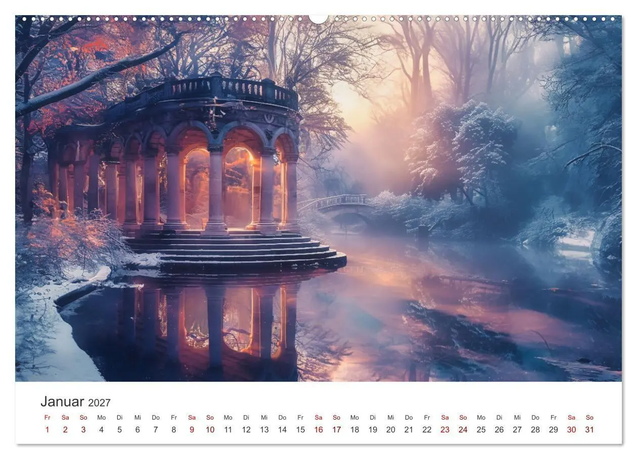 Bild: 9783569153356 | Verwunschene Gärten - Eine Zeitreise (Wandkalender 2027 DIN A2...