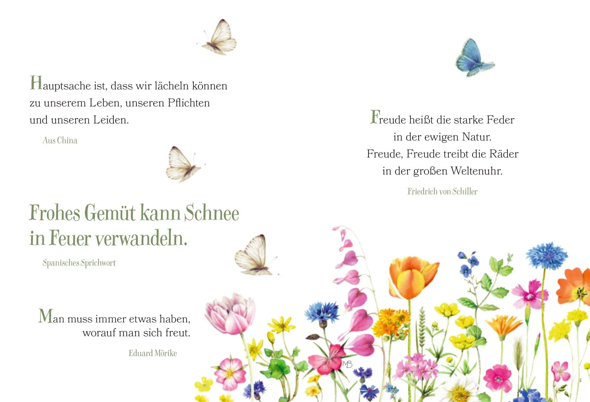 Bild: 9783649653356 | Lächle und das Leben lächelt zurück | Taschenbuch | Schöne Grüße