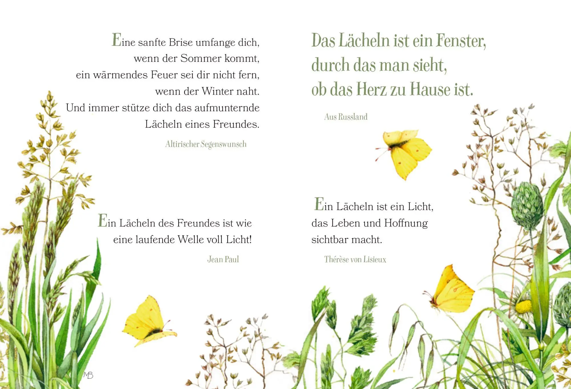 Bild: 9783649653356 | Lächle und das Leben lächelt zurück | Taschenbuch | Schöne Grüße