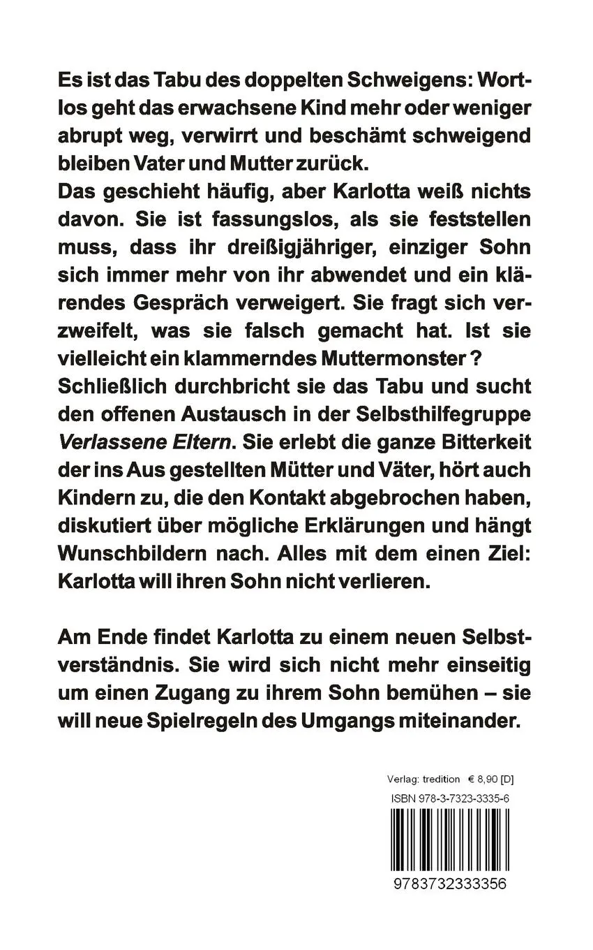 Rückseite: 9783732333356 | Raus bist du noch lange nicht | Eine Mutter-Sohn-Geschichte | Biernath