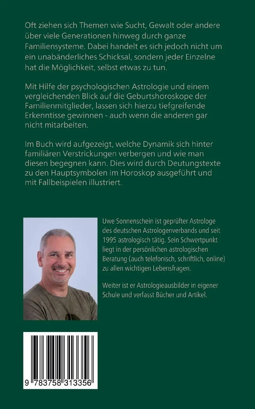 Rückseite: 9783758313356 | Familienschicksale | Uwe Sonnenschein | Taschenbuch | Paperback | 2024