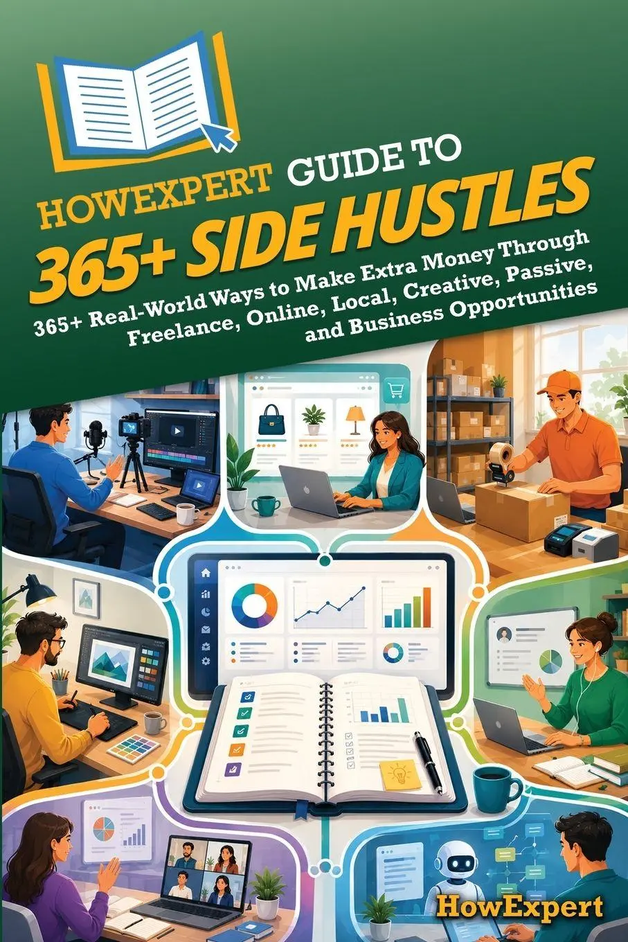 Cover: 9798895733356 | HowExpert Guide to 365+ Side Hustles | Howexpert | Taschenbuch | 2026