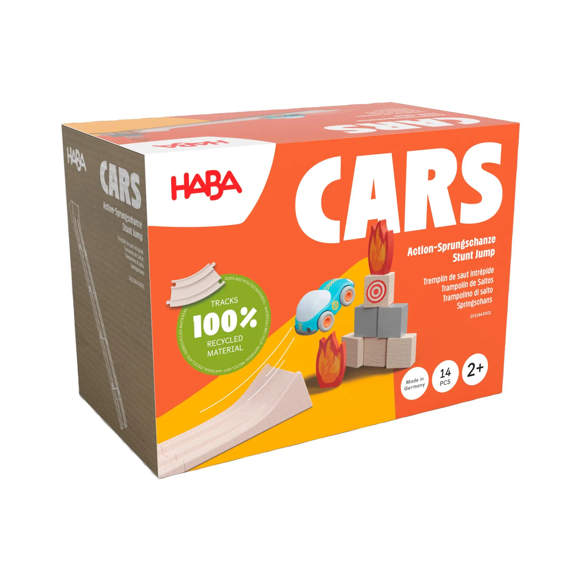 Cover: 4010168283456 | HABA Cars Action-Sprungschanze | Spiel | Deutsch | 2024