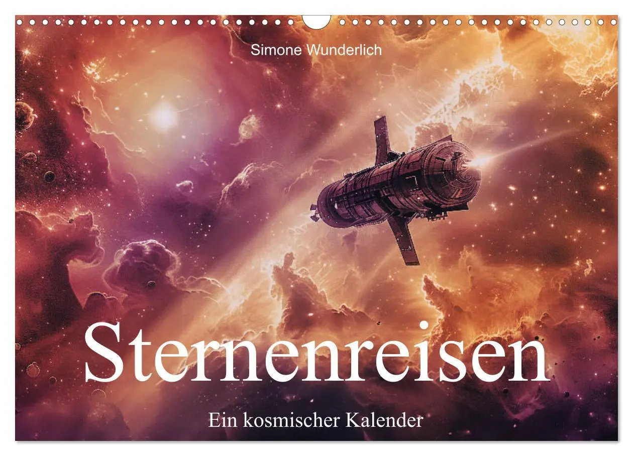 Cover: 9783457413456 | Sternenreisen - Ein kosmischer Kalender (Wandkalender 2026 DIN A3...