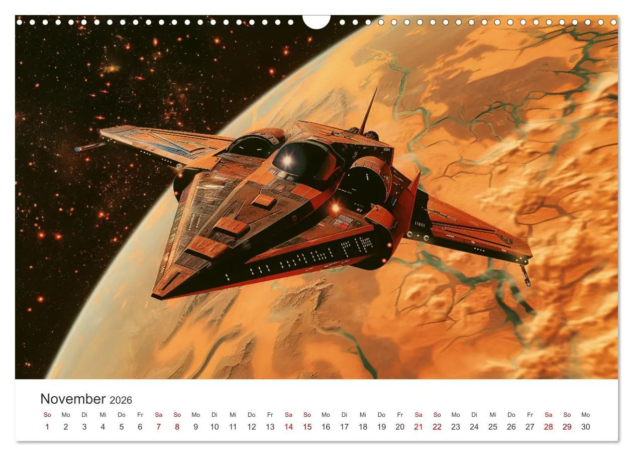 Bild: 9783457413456 | Sternenreisen - Ein kosmischer Kalender (Wandkalender 2026 DIN A3...