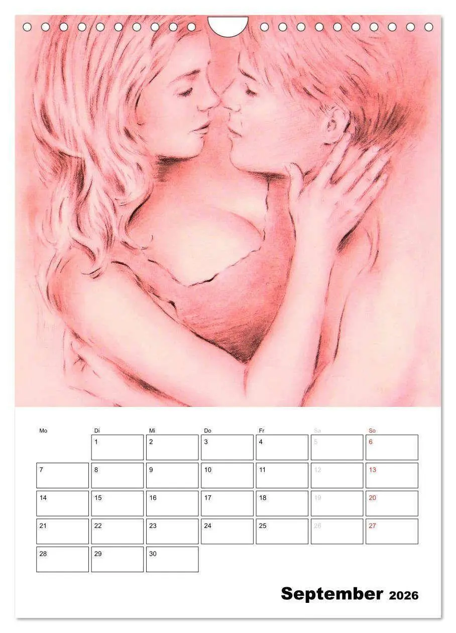 Bild: 9783516433456 | Akt und Dessous - Handgemalte Kunst (Wandkalender 2026 DIN A4...