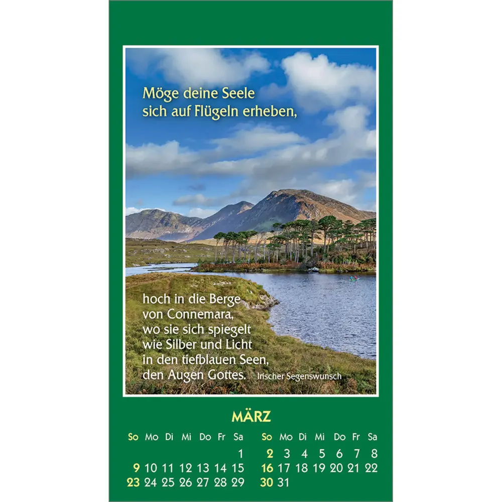 Bild: 9783754893456 | Möge Gott deinen Weg segnen 2025 | Kalender | Deutsch | 2025 | Kawohl