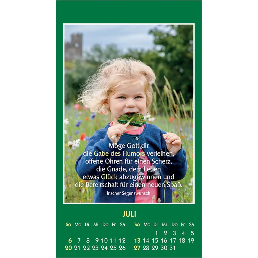 Bild: 9783754893456 | Möge Gott deinen Weg segnen 2025 | Kalender | Deutsch | 2025 | Kawohl