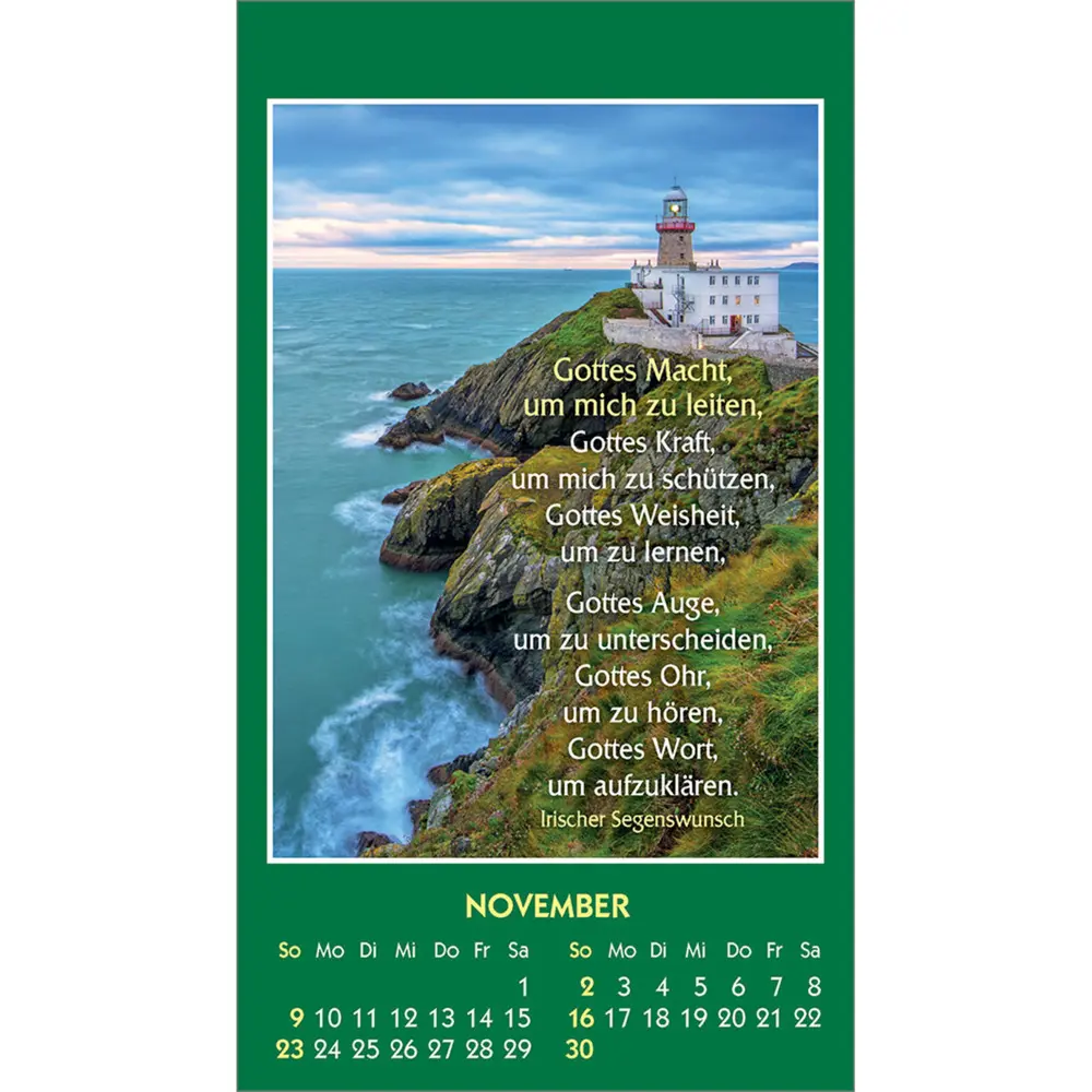 Bild: 9783754893456 | Möge Gott deinen Weg segnen 2025 | Kalender | Deutsch | 2025 | Kawohl