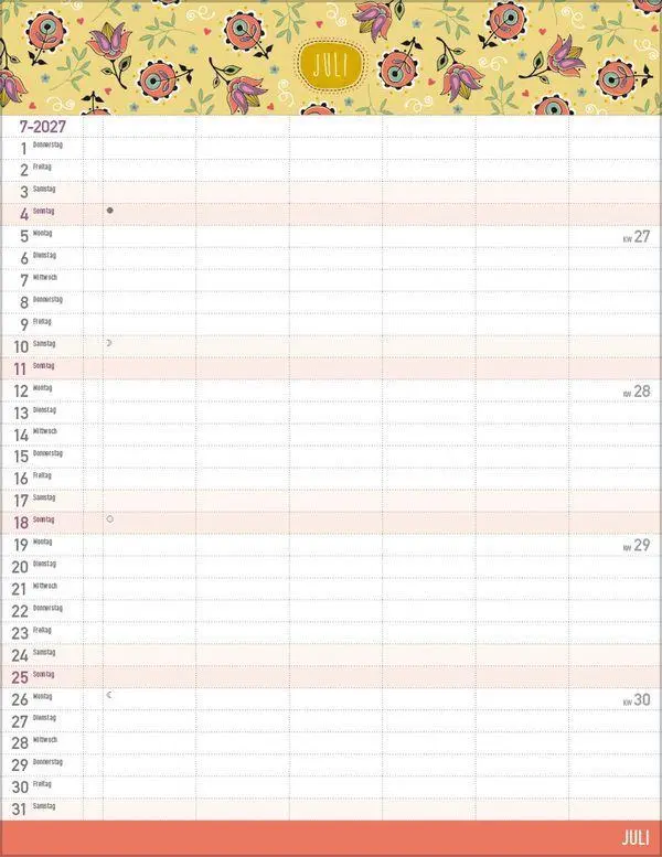 Bild: 9783819303456 | Gute Laune mit Zetteltasche 2027 | Korsch Verlag | Kalender | 14 S.