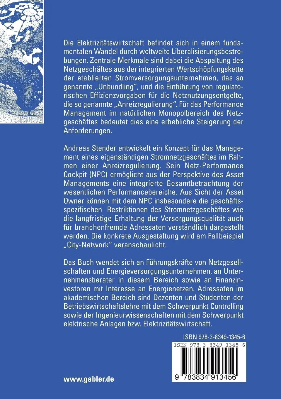 Rückseite: 9783834913456 | Netzinfrastruktur-Management | Andreas Stender | Taschenbuch | xxi