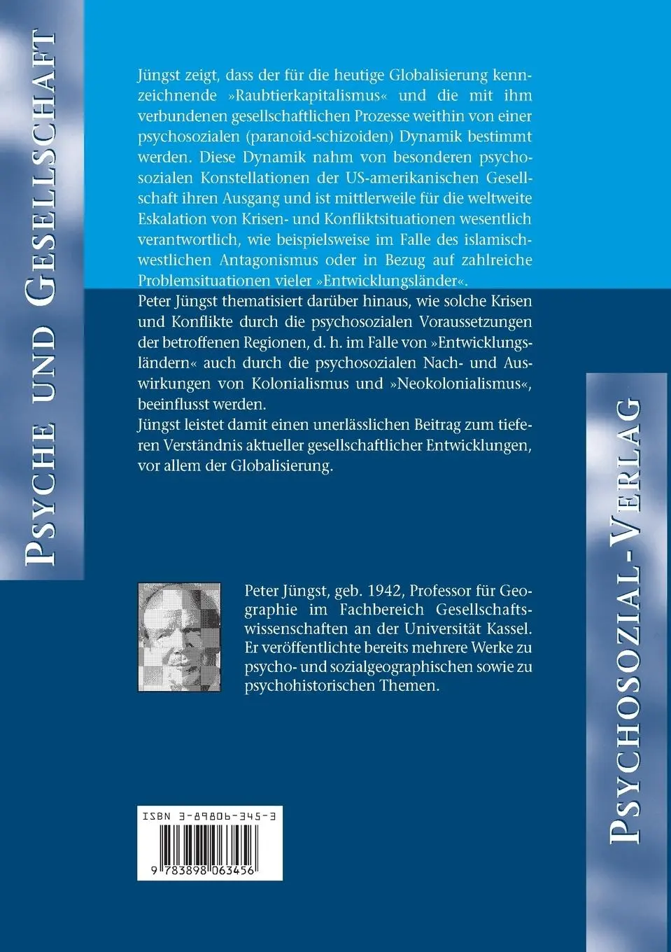 Rückseite: 9783898063456 | 'Raubtierkapitalismus'? | Peter Jüngst | Taschenbuch | 262 S. | 2004