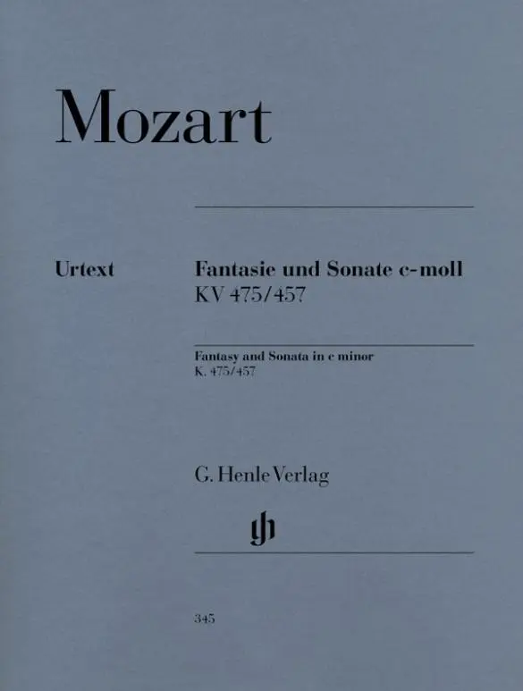 Cover: 9790201803456 | Mozart, Wolfgang Amadeus - Fantasie und Sonate c-moll KV 475/457