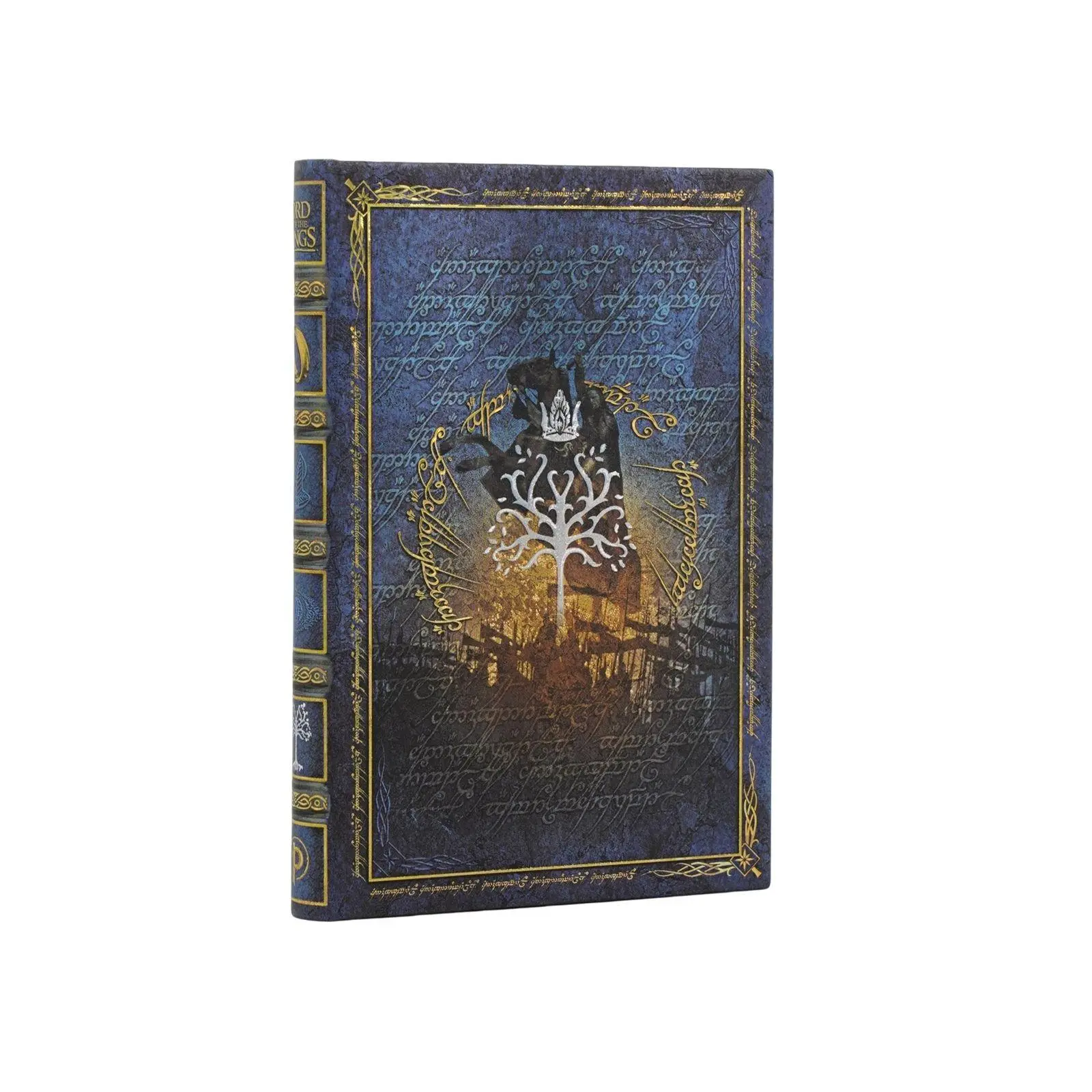 The Crown Reclaimed (The Lord of the Rings Collection) Journal Mini Lined (Elastic Band Closure)