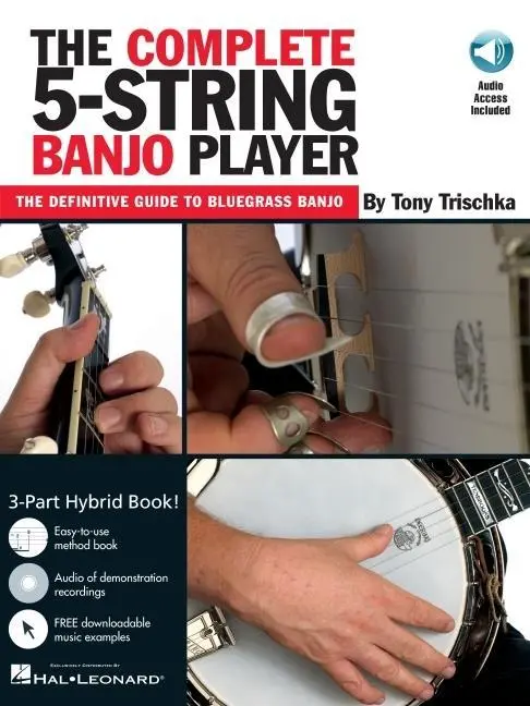 Cover: 9780825603556 | The Complete 5-String Banjo Player Book/Online Audio | Tony Trischka
