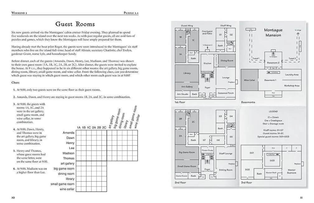 Bild: 9781454943556 | Montague Island Memoirs | All-New Mysteries and Logic Puzzles | Buch