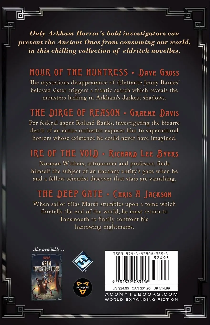 Rückseite: 9781839083556 | Dark Origins | The Collected Arkham Horror Novellas Vol. 1 | Buch