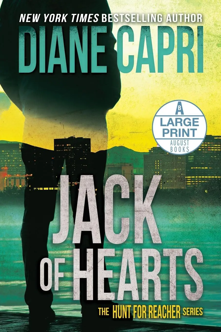Cover: 9781942633556 | Jack of Hearts Large Print Edition | The Hunt for Jack Reacher Series