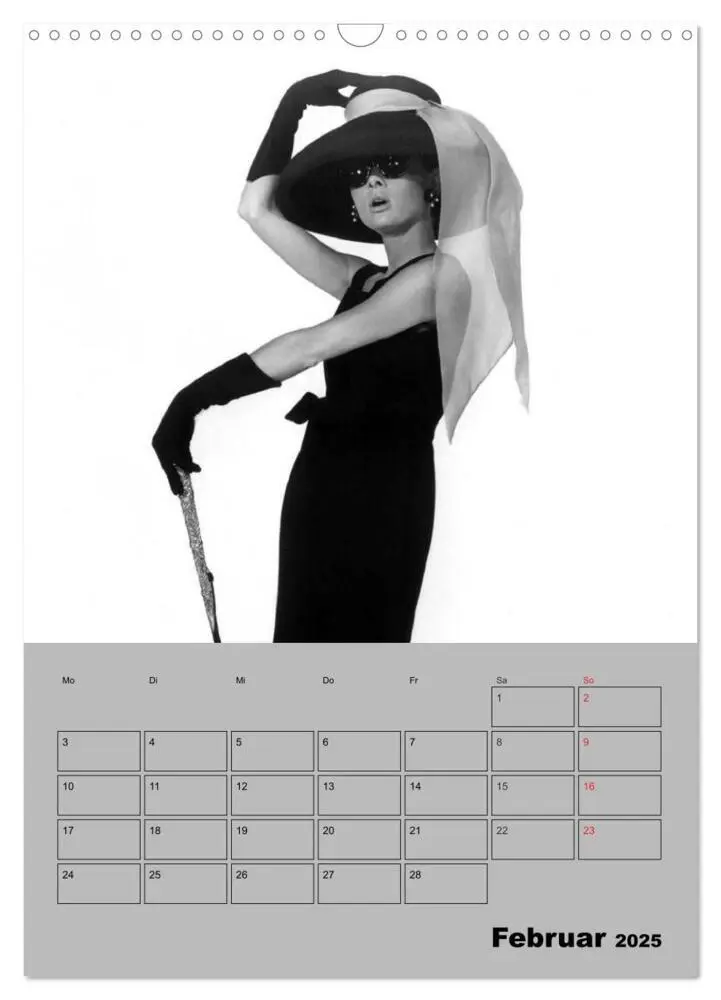 Bild: 9783457023556 | Hollywood-Diva. Audrey Hepburn (Wandkalender 2025 DIN A3 hoch),...