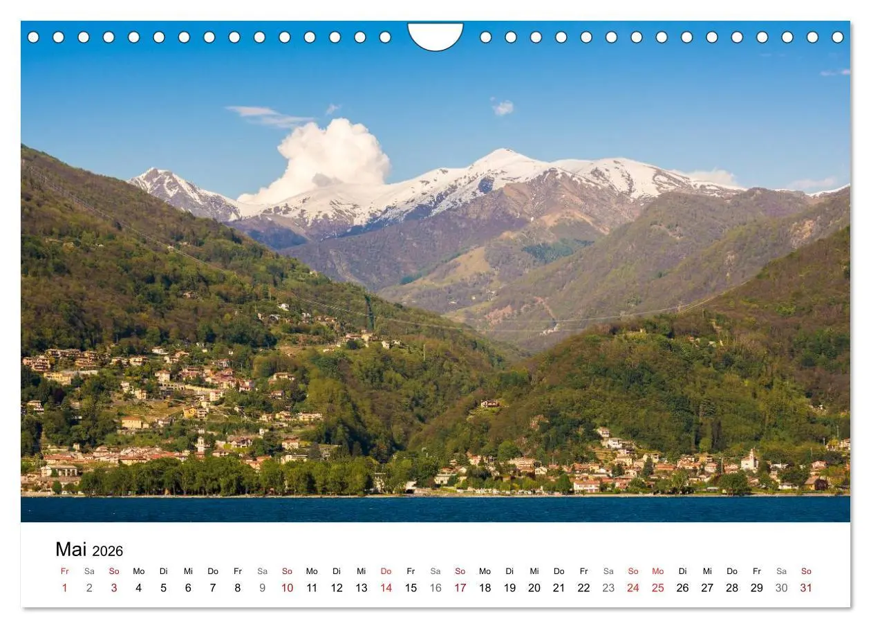 Bild: 9783457953556 | Lago Maggiore - Unterwegs am Westufer (Wandkalender 2026 DIN A4...
