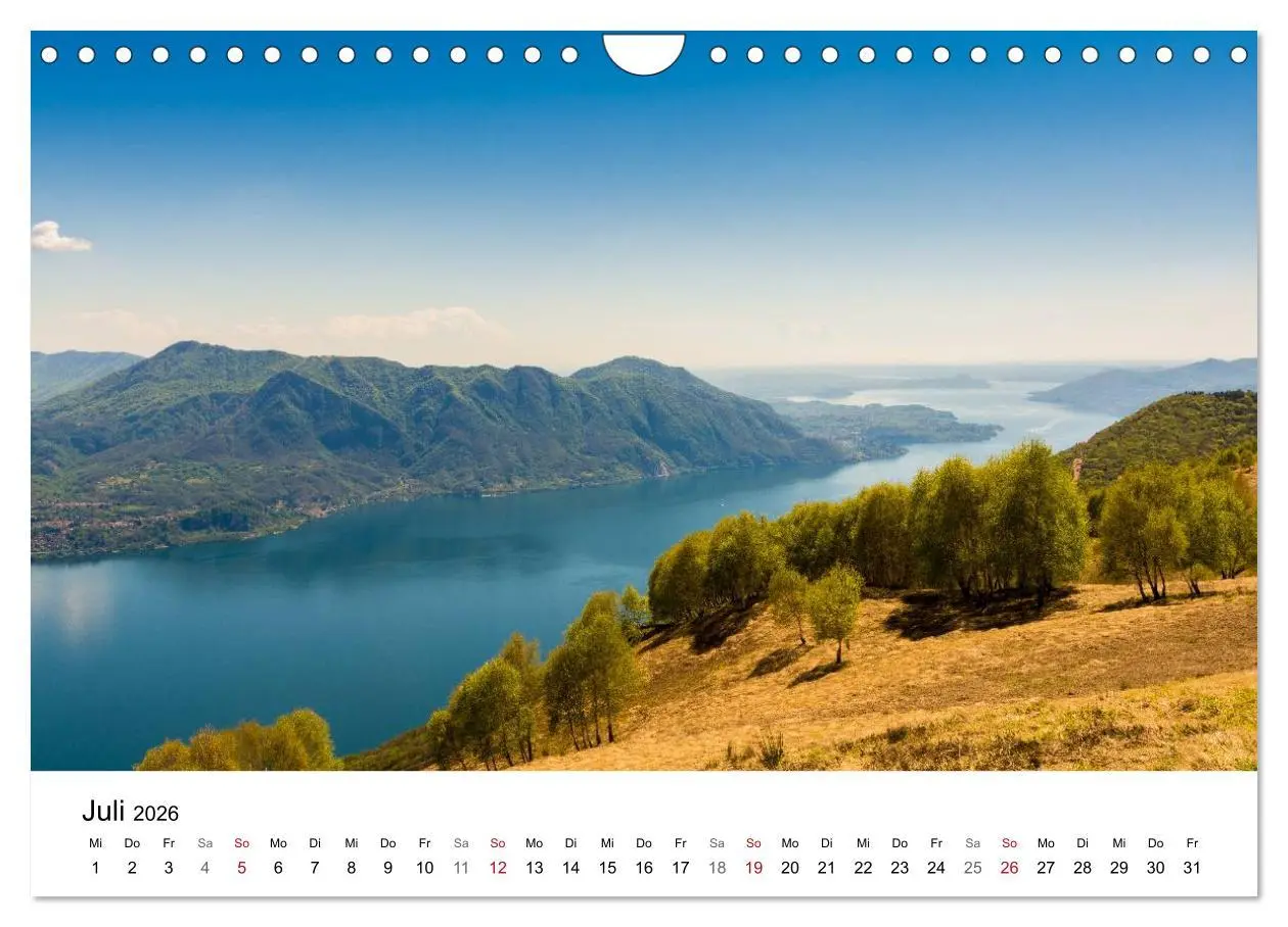 Bild: 9783457953556 | Lago Maggiore - Unterwegs am Westufer (Wandkalender 2026 DIN A4...