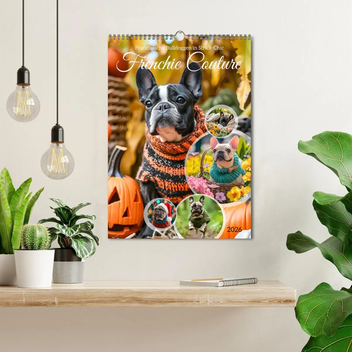 Bild: 9783516283556 | Frenchie Couture - Französische Bulldoggen in Strick-Chic...