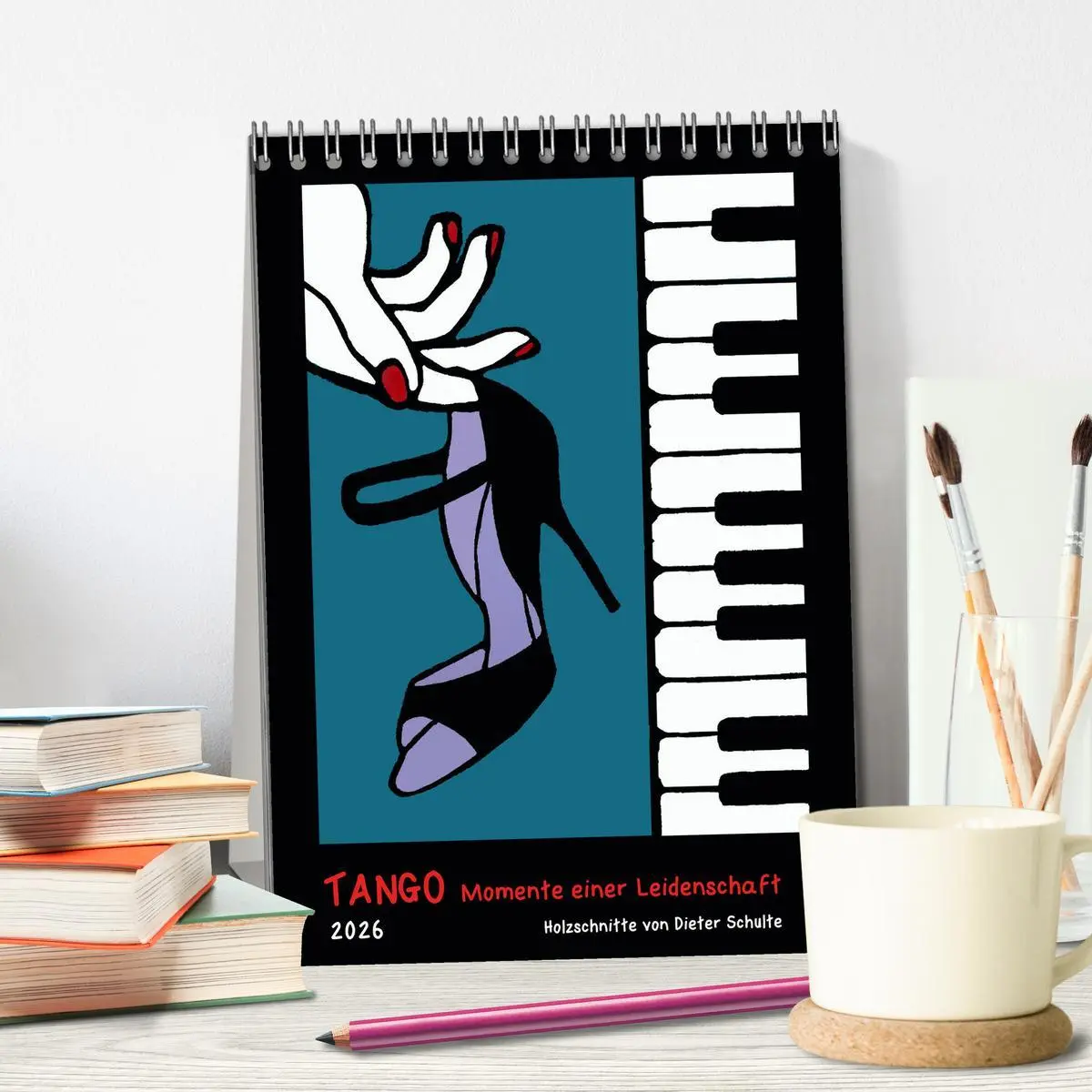 Bild: 9783516353556 | Tango - Momente einer Leidenschaft (Tischkalender 2026 DIN A5...