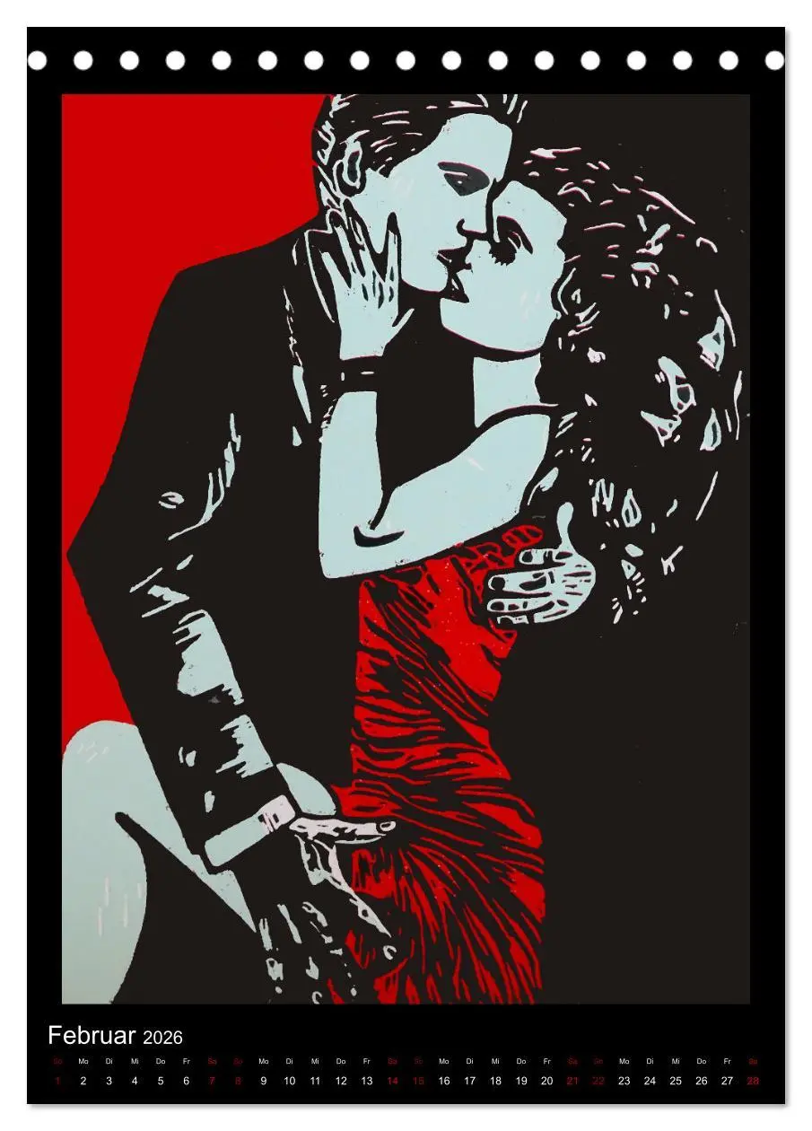Bild: 9783516353556 | Tango - Momente einer Leidenschaft (Tischkalender 2026 DIN A5...