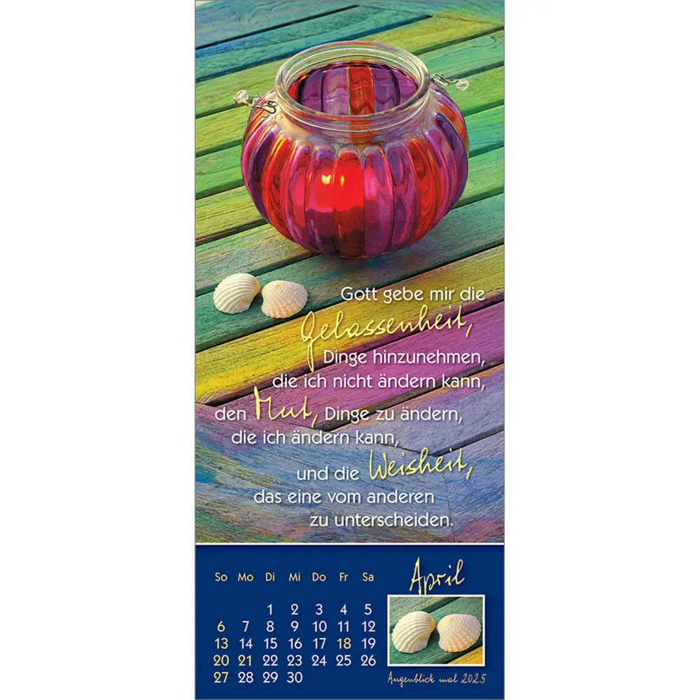 Bild: 9783754883556 | Augenblick mal 2025 | Der (kleine) Symbol-Kalender | Anke Will | 2025