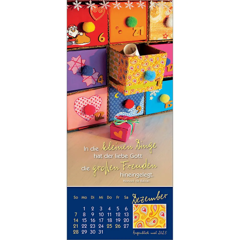Bild: 9783754883556 | Augenblick mal 2025 | Der (kleine) Symbol-Kalender | Anke Will | 2025