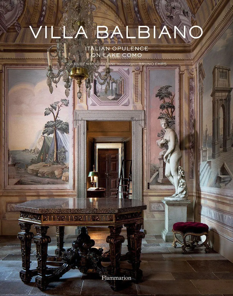 Cover: 9782080203656 | Villa Balbiano: Italian Opulence on Lake Como | Ruben Modigliani