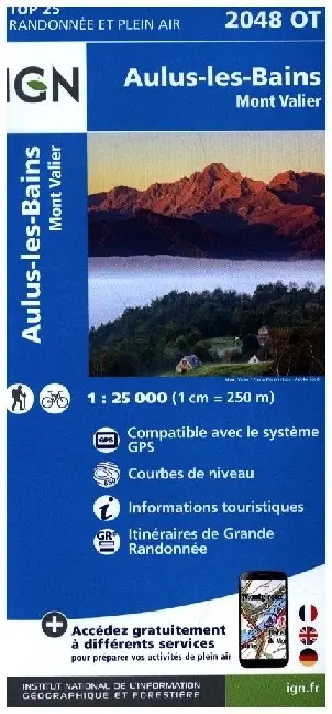 Cover: 9782758553656 | 2048OT Aulus les Bains | (Land-)Karte | Französisch | 2023