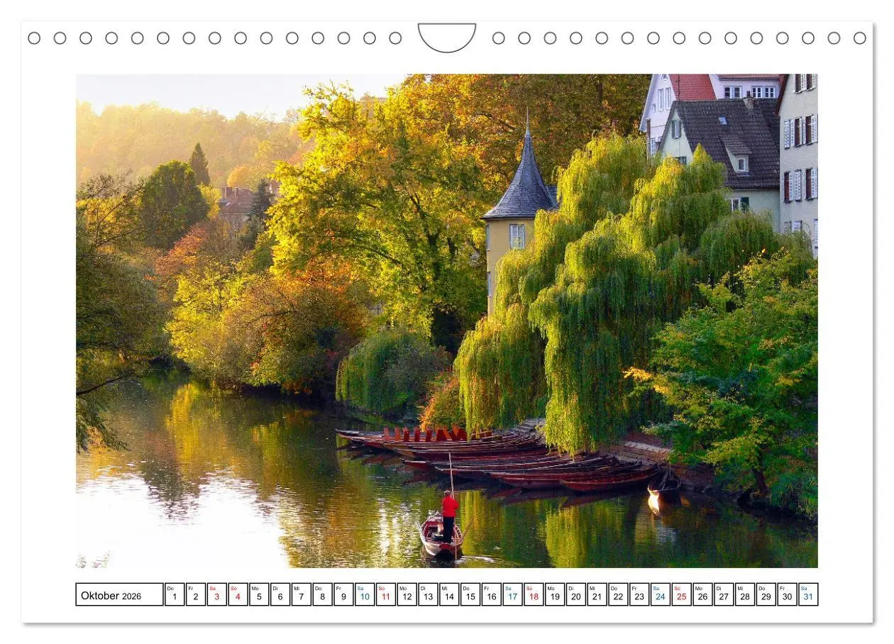 Bild: 9783457563656 | Tübingen im Fokus (Wandkalender 2026 DIN A4 quer), CALVENDO...