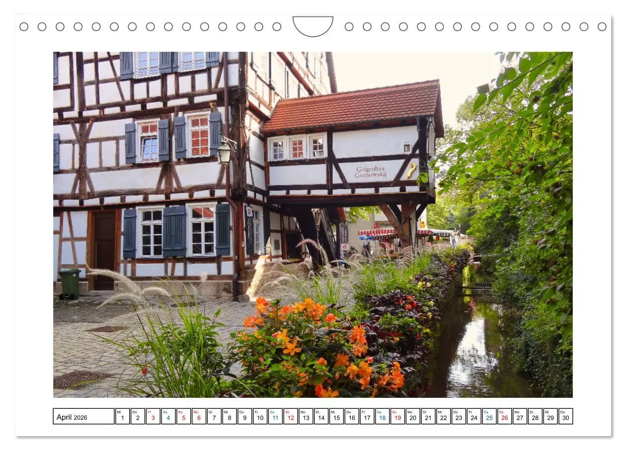 Bild: 9783457563656 | Tübingen im Fokus (Wandkalender 2026 DIN A4 quer), CALVENDO...